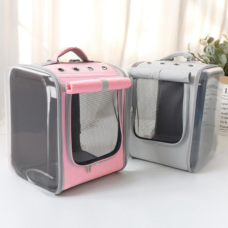 Space Capsule Cat Bag Outing Portable Backpack Pet Bag Pvc Laser Symphony Pet Bag - Image 5
