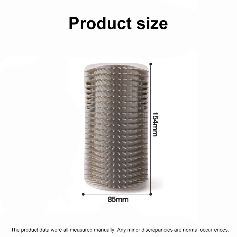 Cat Self Groomer Arch Self Cleaning Slicker Brush Upgraded Cat Brushes Wall Corner For Shedding Grooming, Softer Massager Comb Interactive Toy For Short Long Haired Dog Kitten Puppy - Image 4