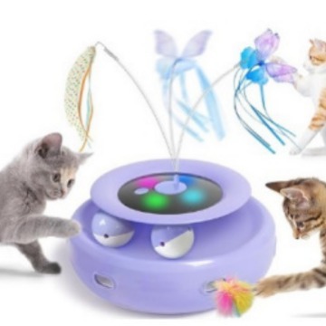 Funny Cat Game Turntable Self-Hi Pet Electric Cat Toy - Image 3